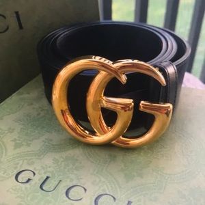 Gucci black belt